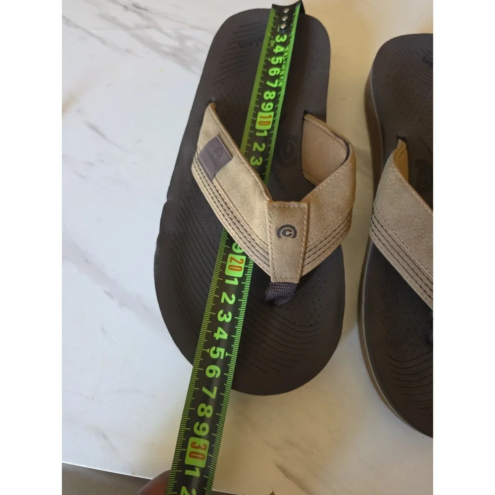 Cobian Brown Flip Flop Sandals Size 6 US